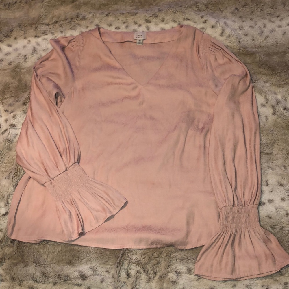 A New Day pink blouse size xs